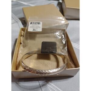 925 Sterling Silver Diamond Cut Hinged 7 Inch Bangle Bracelet Thailand